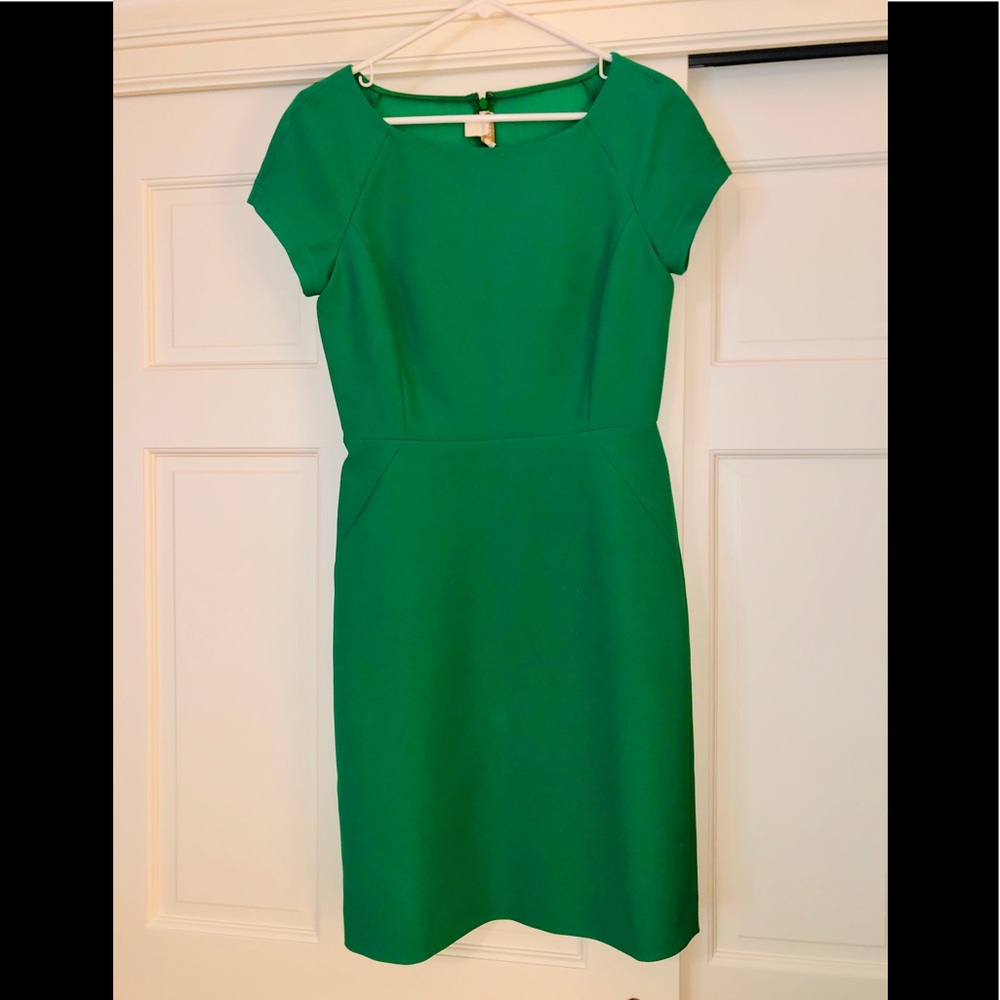 J crew Green Dress